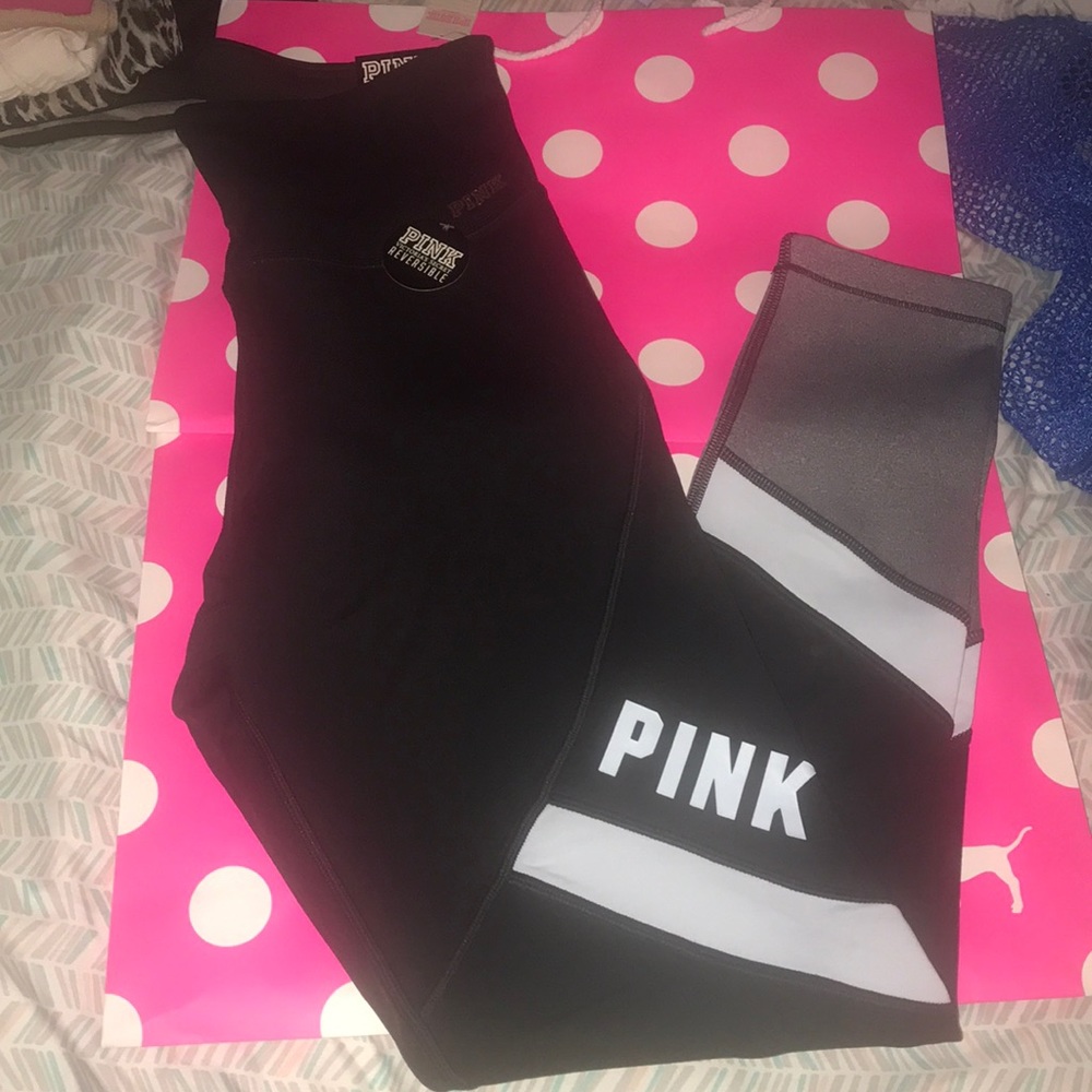 PINK REVERSIBLE LEGGING